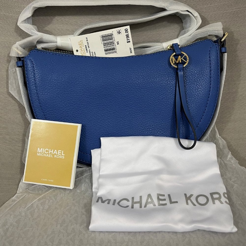 MICHAEL Michael Kors Camden Messenger Bag NWT
